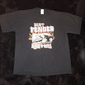 Bent Fender Rock 'N' Roll Graphic T-Shirt
